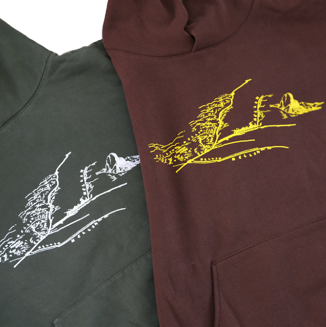 TRAIL HOOD - DARK GREEN