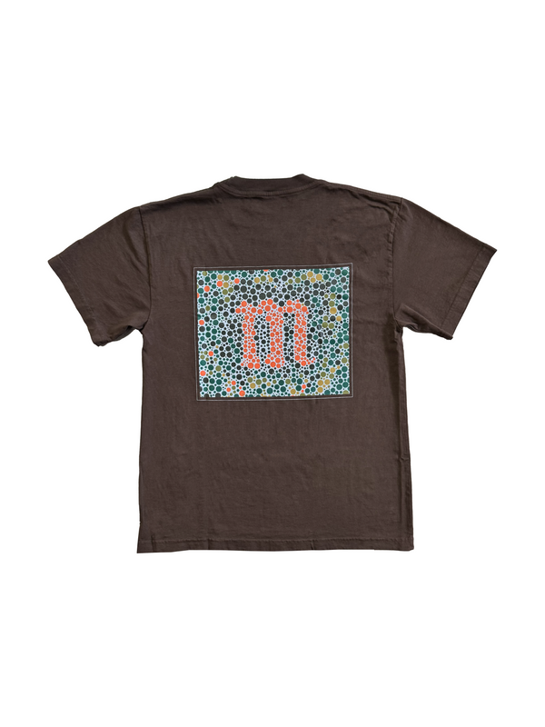 MELLOW COLORBLIND SS TEE - BROWN