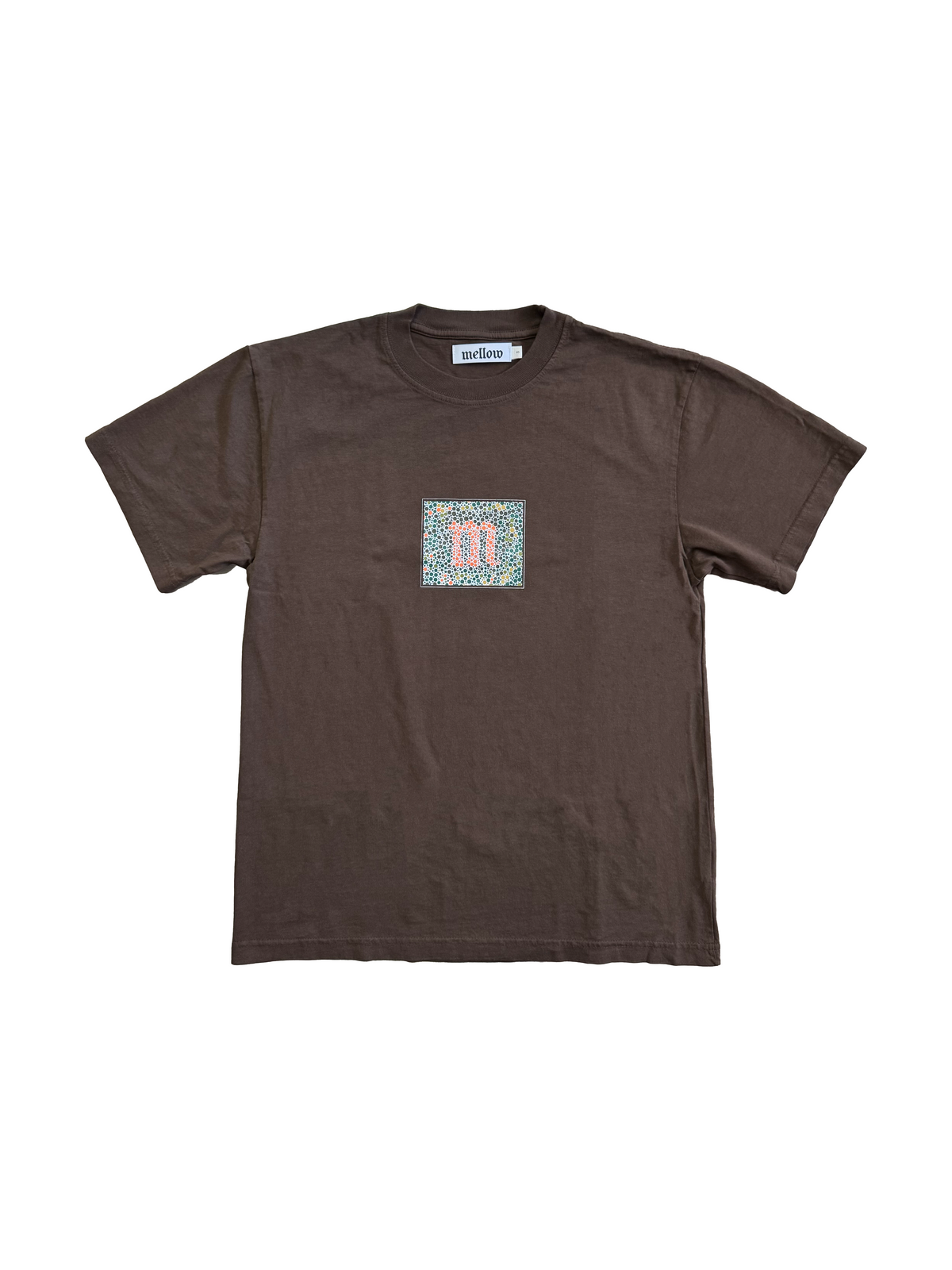 MELLOW COLORBLIND SS TEE - BROWN