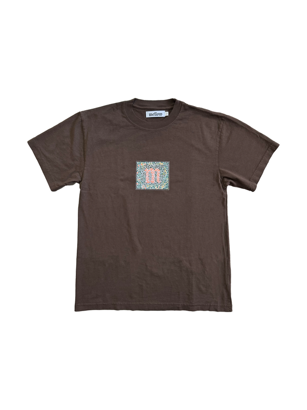 MELLOW COLORBLIND SS TEE - BROWN