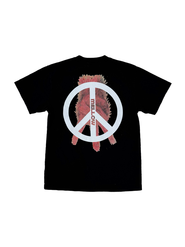 GORILLA PEACE T-SHIRT - BLACK