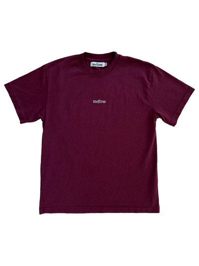 OG LOGO SS T-SHIRT - WINE