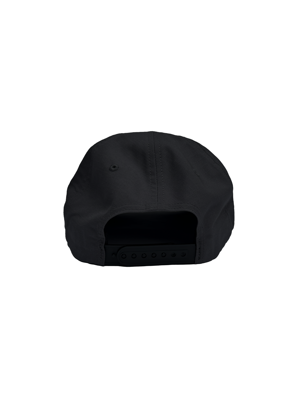 ATHLETIC 6-PANEL HAT - BLACK
