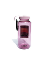 Load image into Gallery viewer, front facing photo, mellow pink nalgene, water bottle, back