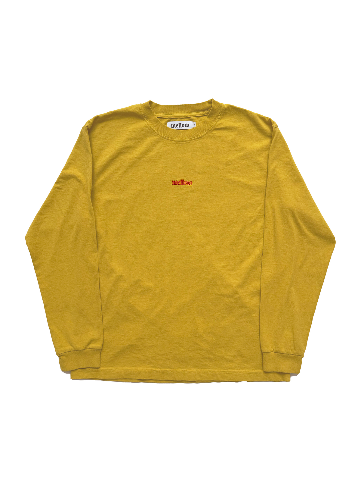 OG LOGO LS T-SHIRT - YELLOW JASMINE