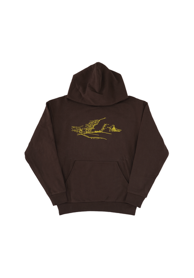 TRAIL HOOD - BROWN