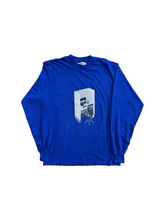 Load image into Gallery viewer, MELLOW CUBICLE LS TEE - COBALT BLUE
