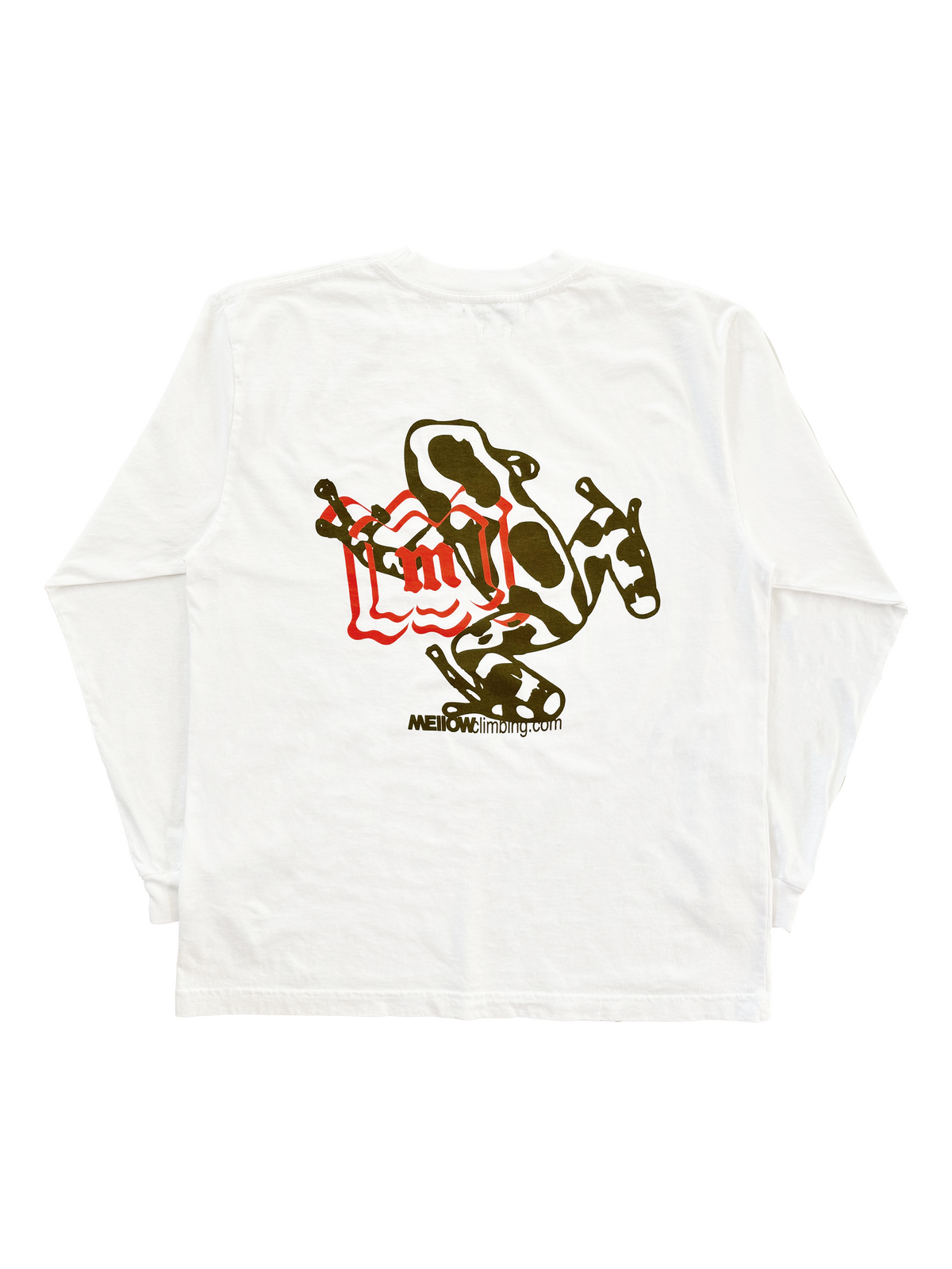 FROG “M”  LS T-SHIRT - WHITE