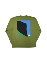 Load image into Gallery viewer, MINIMALIST GRAPHIC LS TEE - CACTUS GREEN
