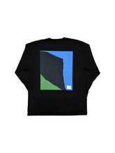 Load image into Gallery viewer, MINIMALIST GRAPHIC LS TEE - BLACK
