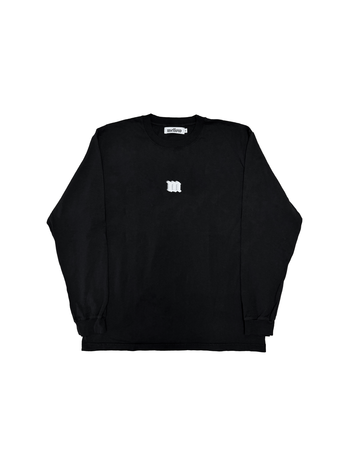MINIMALIST GRAPHIC LS TEE - BLACK