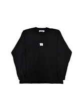 Load image into Gallery viewer, MINIMALIST GRAPHIC LS TEE - BLACK
