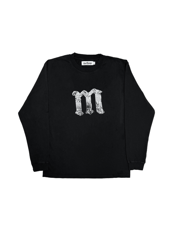 DUCK TAPE LS TEE - BLACK