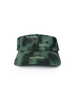 ALL OVER PRINT CAMO 6-PANEL STRAPBACK HAT - MOSS