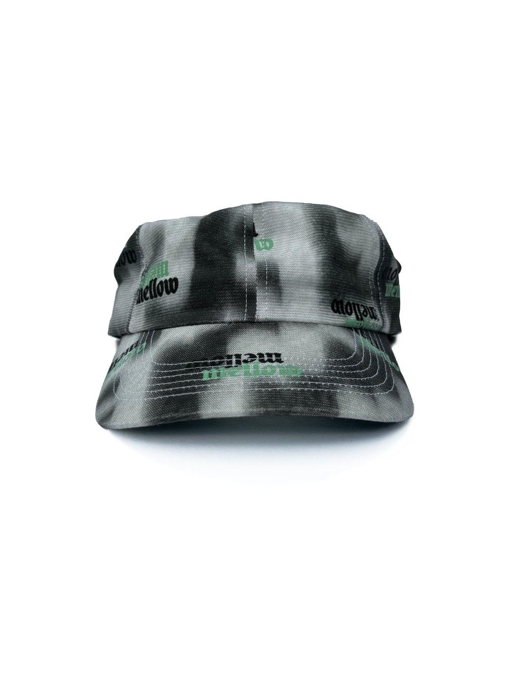 ALL OVER PRINT CAMO 6-PANEL STRAPBACK HAT - SNOW