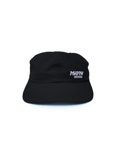 ATHLETIC 6-PANEL HAT - BLACK