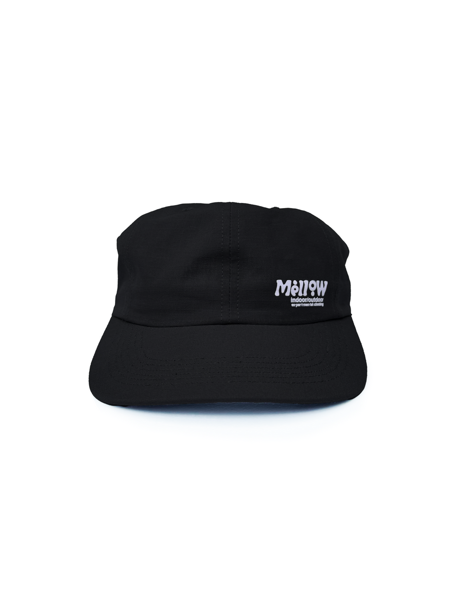 ATHLETIC 6-PANEL HAT - BLACK
