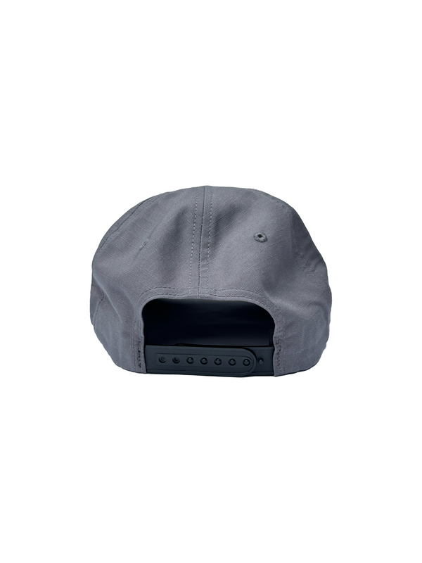 ATHLETIC 6-PANEL HAT - CHARCOAL
