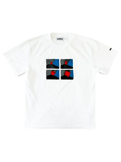 VOLCANO SS T-SHIRT - WHITE