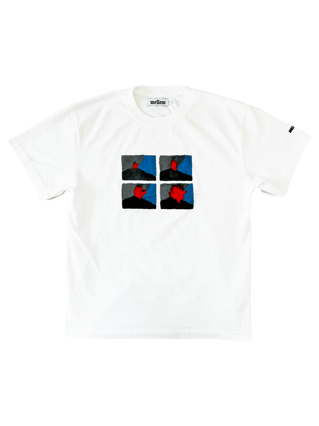 VOLCANO SS T-SHIRT - WHITE