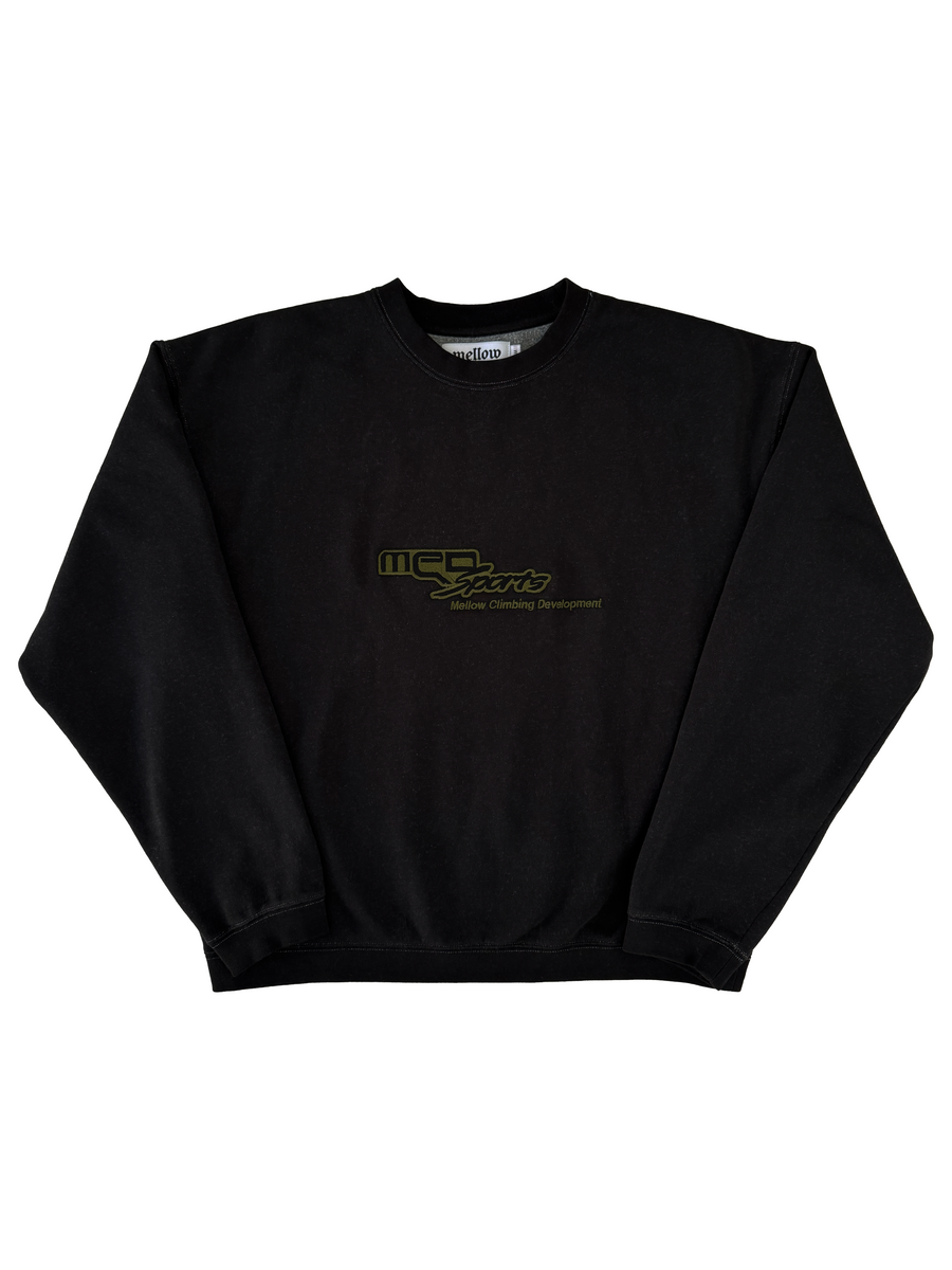 M.C.D. CREWNECK - BLACK