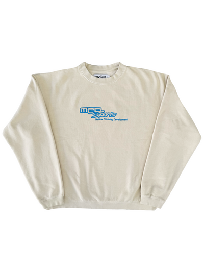 M.C.D. CREWNECK - BONE