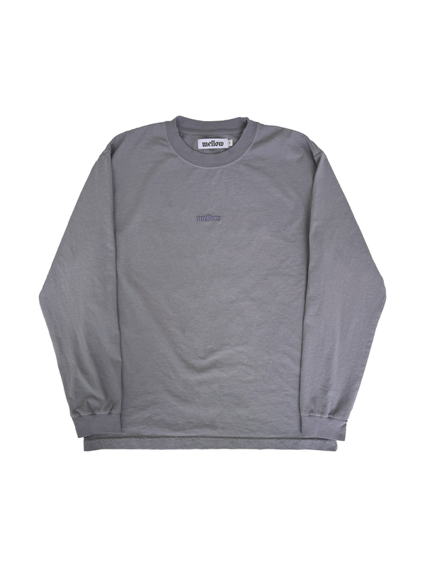 OG LOGO LS T-SHIRT - STONE