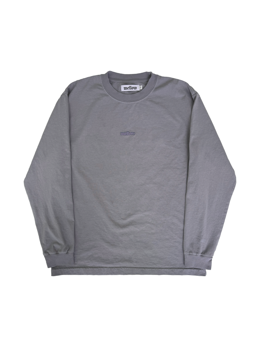 OG LOGO LS T-SHIRT - STONE