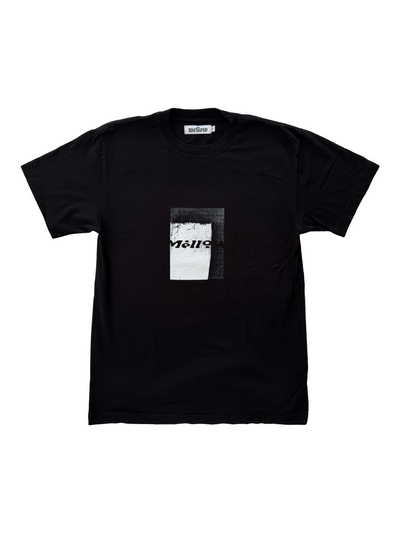 URBAN MOUNTAIN SS T-SHIRT - BLACK