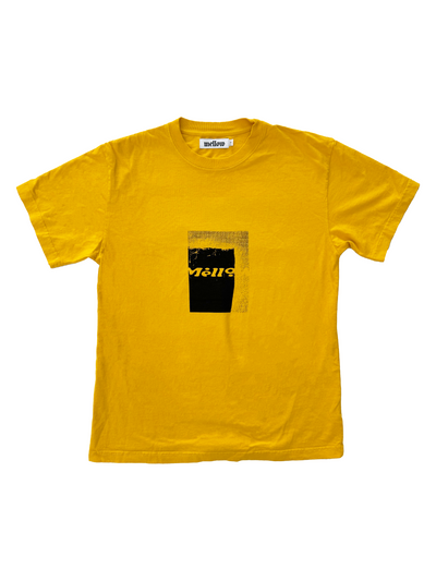 URBAN MOUNTAIN SS T-SHIRT - YELLOW GOLD