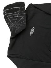 Load image into Gallery viewer, MELLOW WEB HOODIE - BLACK
