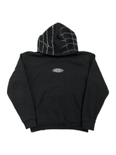 Load image into Gallery viewer, MELLOW WEB HOODIE - BLACK
