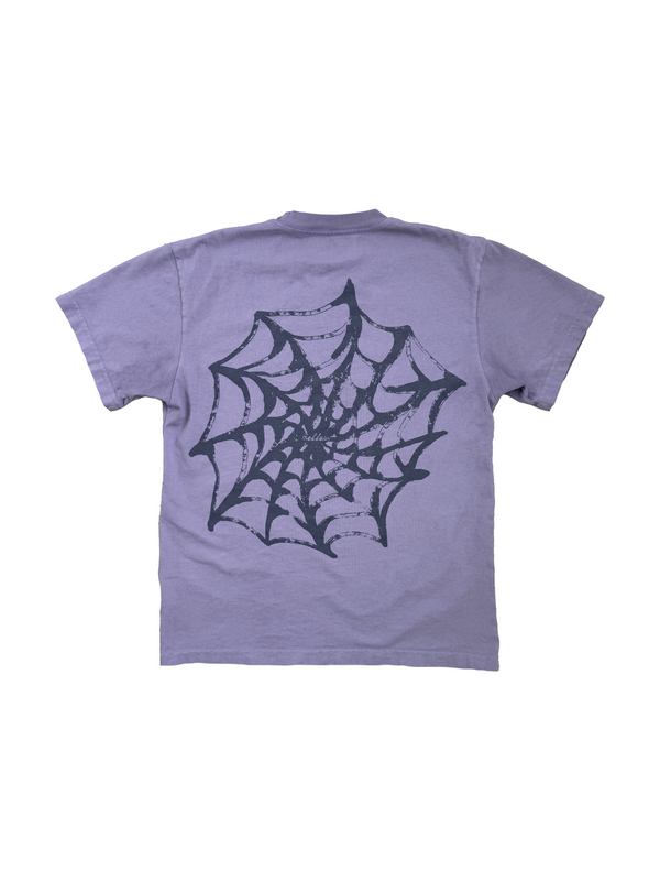MELLOW MEGA WEB SS TEE- FADED PURPLE