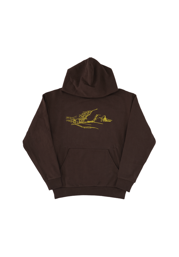 TRAIL HOOD - BROWN
