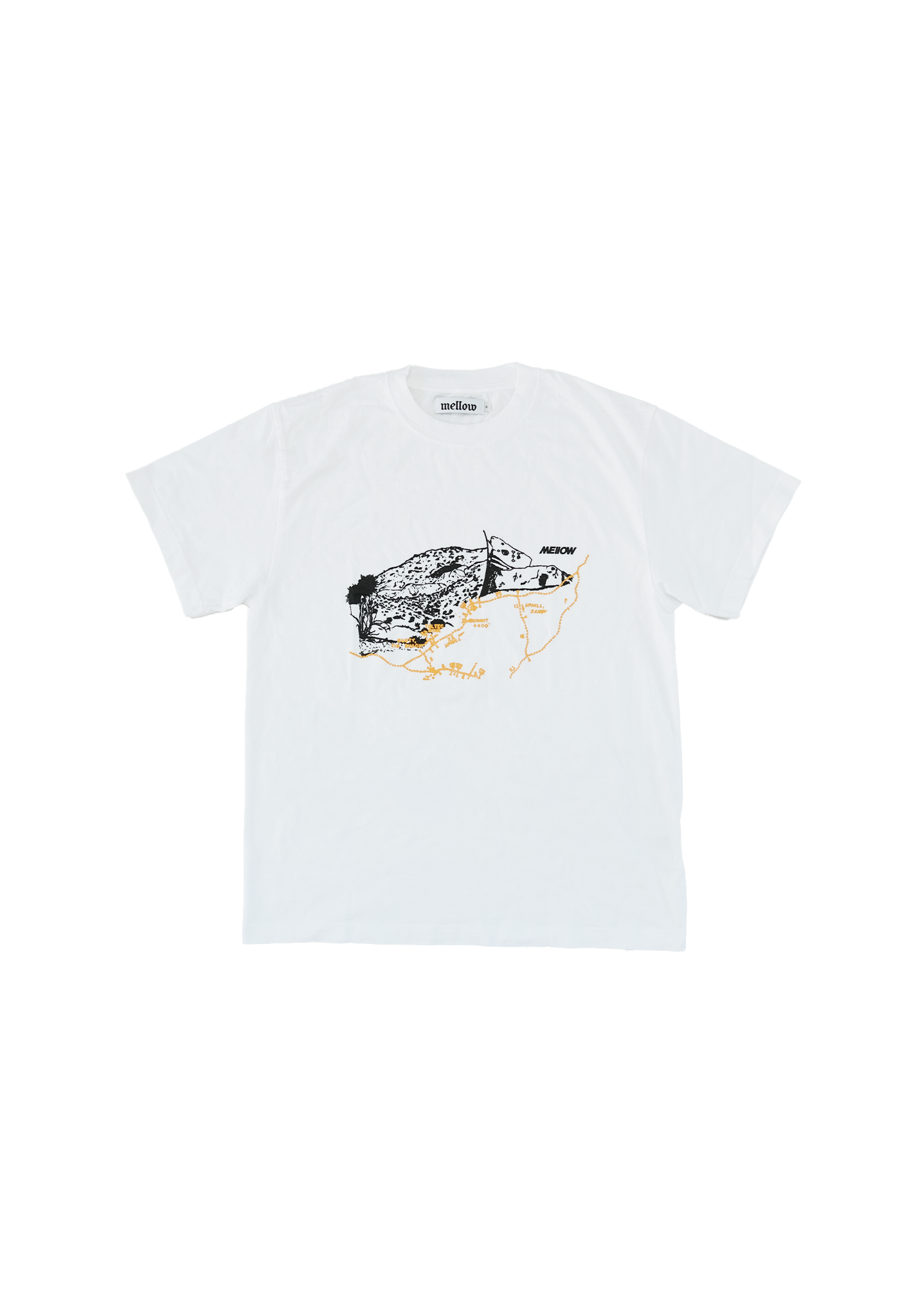 MELLOW TRAIL SS T-SHIRT - WHITE