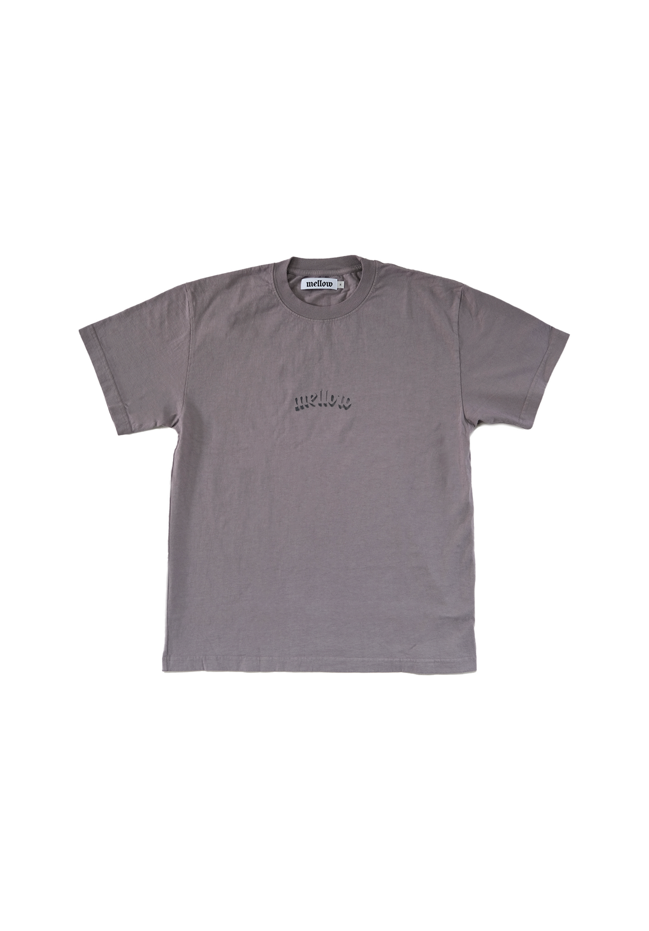 SHADOW ARCH SS T-SHIRT - STONE GREY – MELLOW