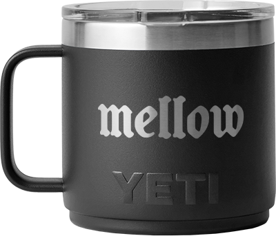 MELLOW X YETI 14 OZ STACKABLE MUG - BLACK