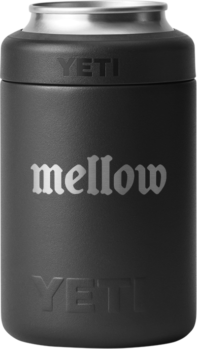 MELLOW X YETI 12 OZ COLSTER® CAN COOLER - BLACK