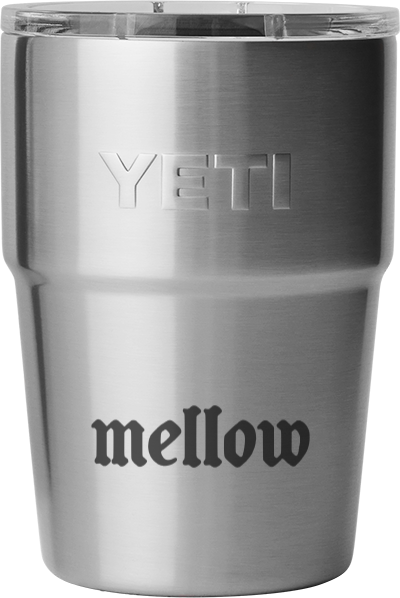 MELLOW X YETI 16OZ STACKABLE CUP - SILVER