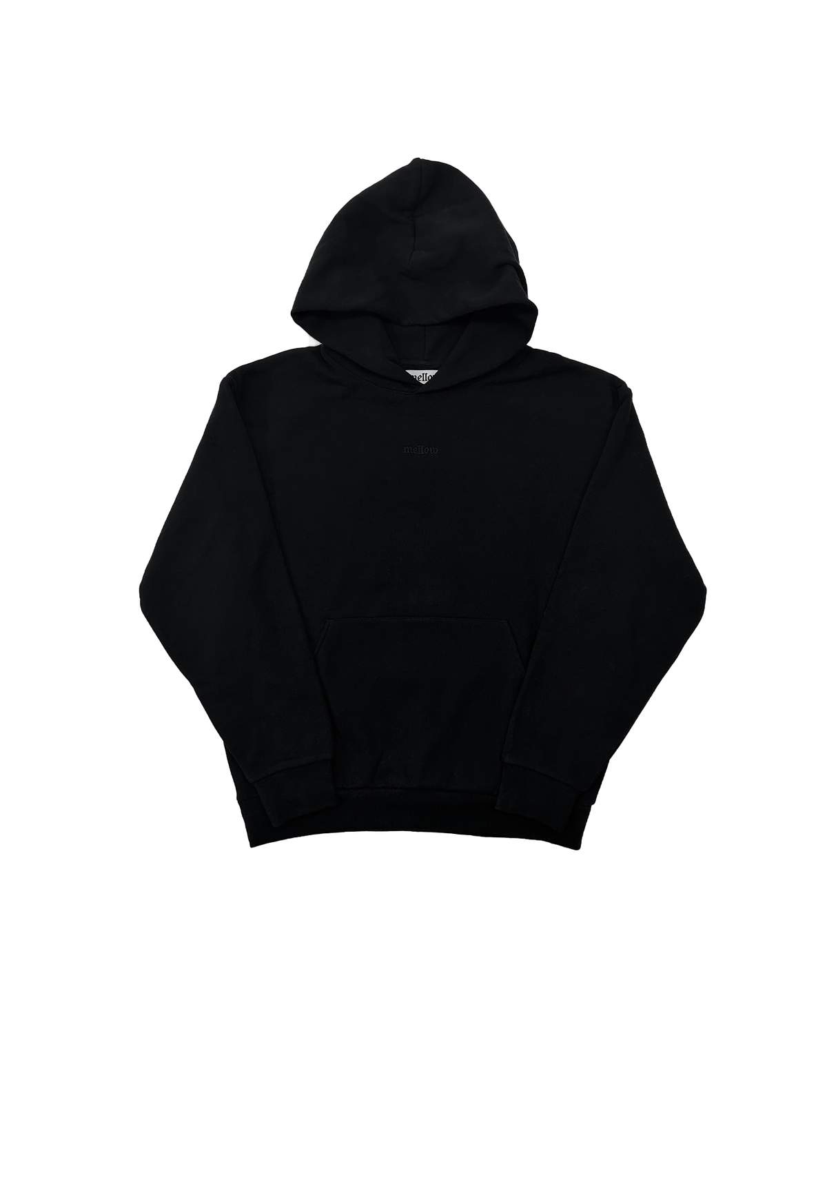 OG MONOTONE HOOD  - BLACK