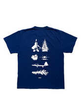 Load image into Gallery viewer, MELLOW CLIMBING ACADEMY T-SHIRT - NAVY
